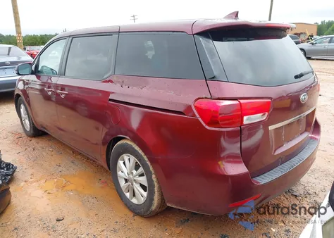 2017 Kia Sedona Lx из США, поврежденный, VIN KNDMB5C12H6226076